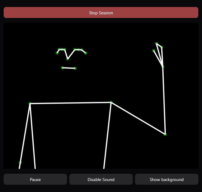 Real time analysis screenshot